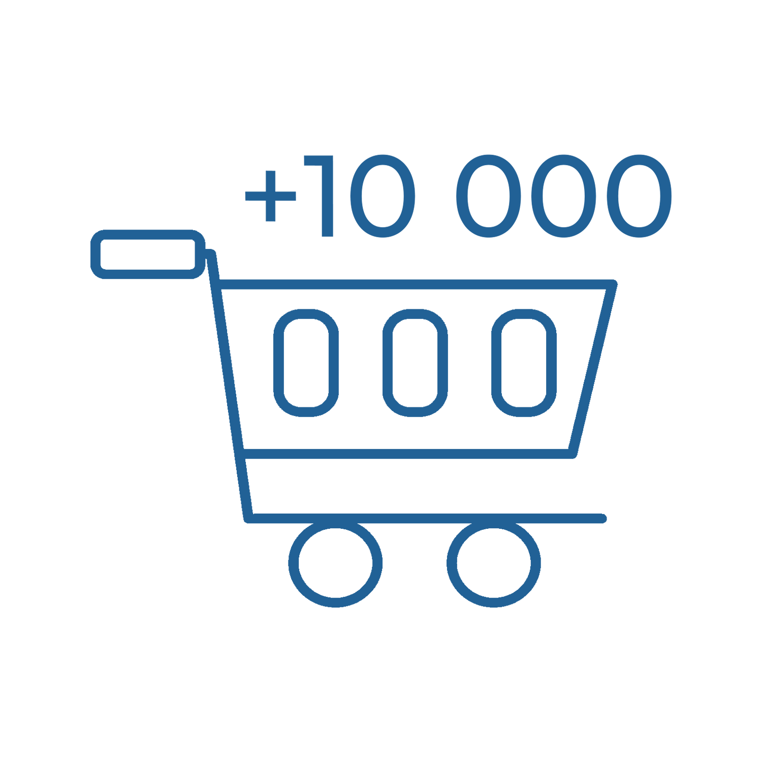 Over 10,000 products available online