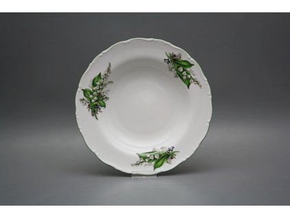 Talíř hluboký 23cm Ofélie Konvalinky CZL č. 1