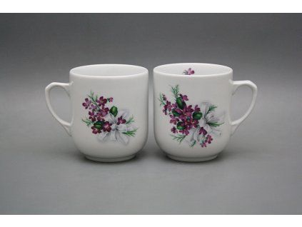 Hrnek Trojka 0,3l Viola s mašlí BB č. 1
