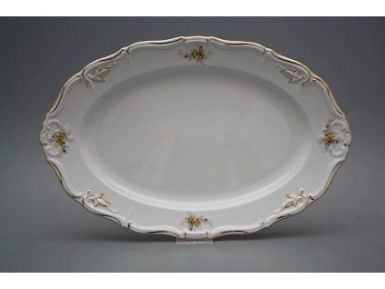 Ovál 34cm Marie Louise Čajové růžičky GL LUX č. 1