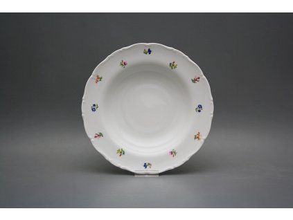 Talíř hluboký 23cm Ofélie Sedmero kvítí ABB č. 1