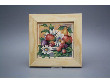 Obrázek 20x20cm Blue Gingham Flowers ePBB č. 1