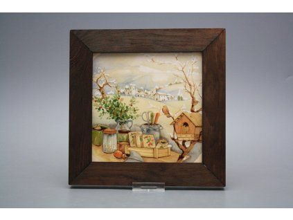 Obrázek 20x20cm Roční období Zima eTHB č. 1