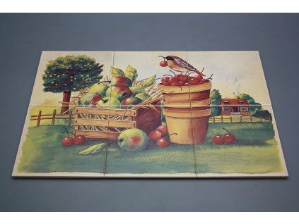 Obklad 45x30cm Bird Garden LBM č. 1