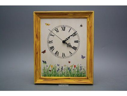 Nástěnné hodiny 25x30cm Jaro cHM č. 1