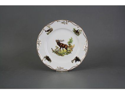 Talíř dezertní 19cm Marie Louise Jelen řvoucí GGL LUX č. 1