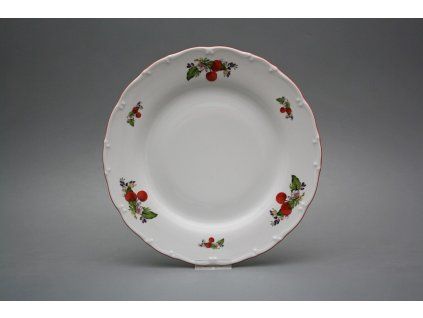 Talíř mělký 25cm Ofélie Cherry ACL č. 1