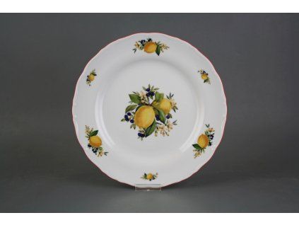 Talíř mělký 25cm Ofélie Lemon FCL č. 1