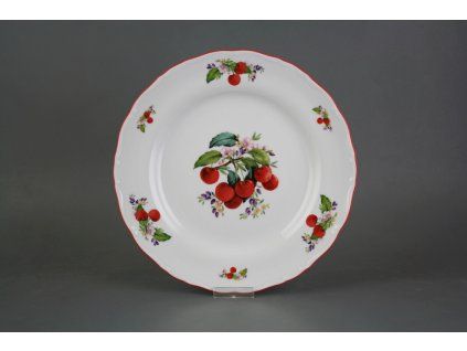 Talíř mělký 25cm Ofélie Cherry FCL č. 1