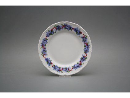 Talíř dezertní 19cm Ofélie Pomněnky KBB č. 1