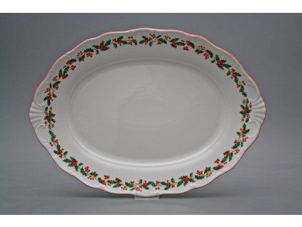 Ovál 36cm Verona Vánoční Cesmína KCL č. 1