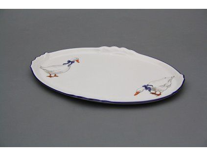 Podnos Mini oválný 20cm Husy ML č. 1