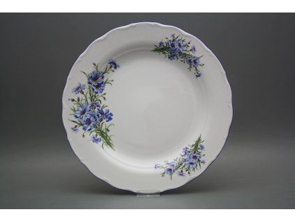 Mísa kulatá mělká 31cm Verona Chrpy CAL č. 1