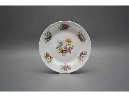 Talíř dezertní 19cm Verona Míšeňská kytice FBB č. 1