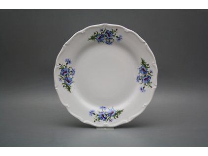 Talíř mělký 25cm Verona Chrpy EBB č. 1