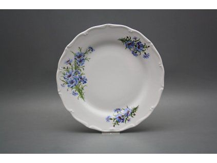 Talíř mělký 25cm Verona Chrpy CBB č. 1