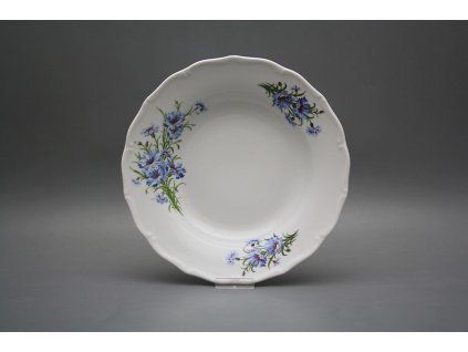 Talíř hluboký 24,5cm Verona Chrpy CBB č. 1