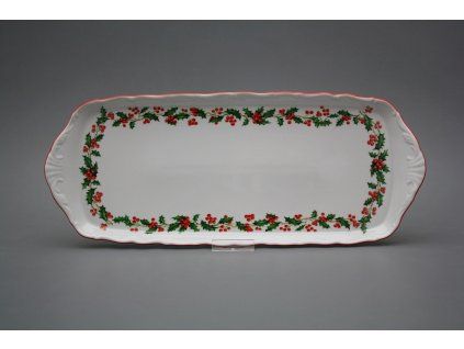 Podnos 37cm Verona  Vánoční Cesmína KCL č. 1