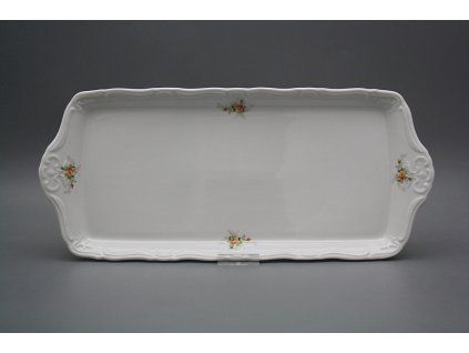 Podnos čtyřhranný 38cm Marie Louise Čajové růžičky EBB č. 1