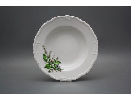 Talíř hluboký 23cm Marie Louise Konvalinky HBB č. 1