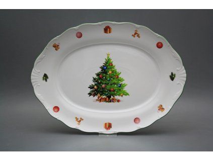 Ovál 36cm Verona Christmas Tree JZL č. 1