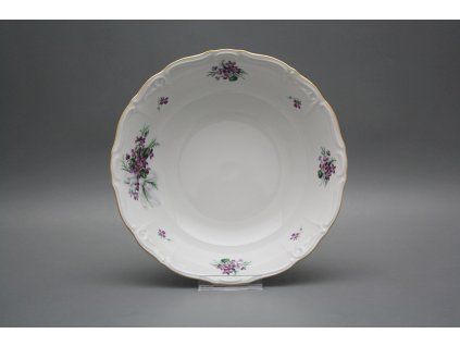 Mísa hluboká 23cm Marie Louise Viola s mašlí KGL č. 1