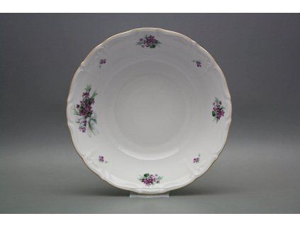 Mísa hluboká 25cm Marie Louise Viola s mašlí KGL č. 1