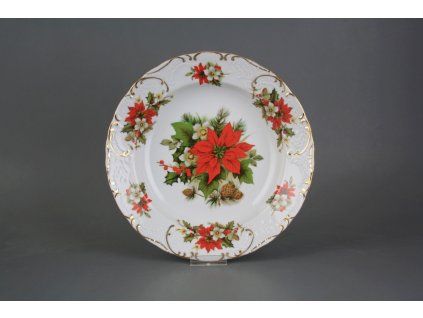 Talíř hluboký 24cm Opera Vánoční hvězda FGL Lux č. 1