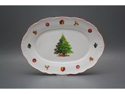 Ovál 32cm Verona Christmas Tree JCL č. 1