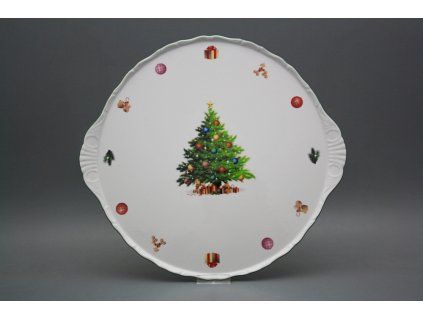 Dortový talíř 30,5cm Verona Christmas Tree JZL č. 1
