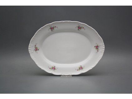 Ovál 28cm Verona Růžičky růžové ABB č. 1