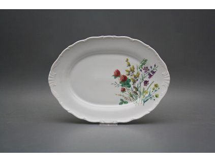Ovál 28cm Verona Kvetoucí louka motiv C HBB č. 1