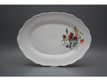 Ovál 36cm Verona Kvetoucí louka motiv A HBB č. 1