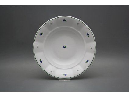 Talíř hluboký 24cm Benedikt Retro Blue č. 1