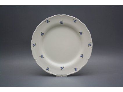 Talíř mělký 25cm Ofélie IVORY Pomněnky Házenky ABB č. 1