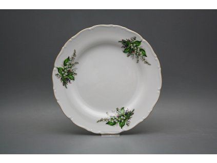 Talíř mělký 25cm Ofélie Konvalinky CGL č. 1