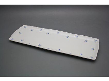 Podnos čtyřhranný 45cm Rokoko Pomněnky Házenky ABB č. 1