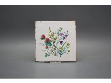 Obklad Forli Blanco 15x15cm Kvetoucí louka motiv C č. 1