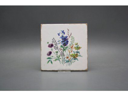 Obklad Forli Blanco 15x15cm Kvetoucí louka motiv D č. 1