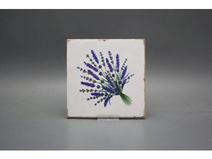 Obklad Forli Blanco 15x15cm Levandule č. 1