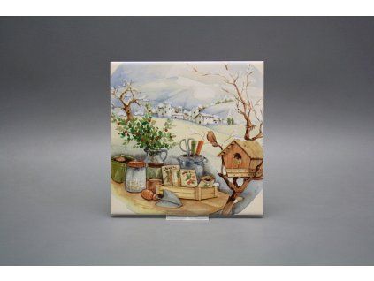 Obklad 15x15cm Zima LBM č. 1