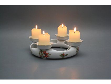 Svícen adventní Vánoční hvězda GL č. 1