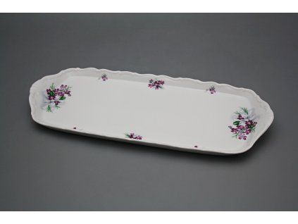 Podnos 37cm Verona  Viola s mašlí KBB č. 1