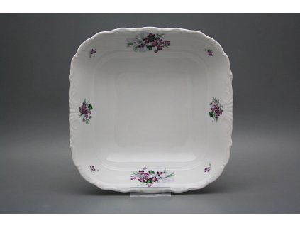 Mísa čtyřhranná 24cm Verona Viola s mašlí KBB č. 1