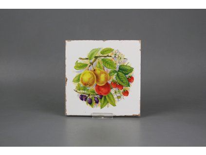 Sada obkladů Forli Blanco 15x15cm 4dílná Ovocný sad č. 1