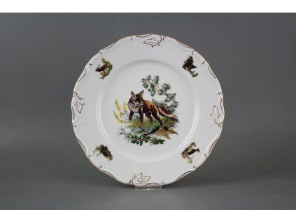 Talíř mělký 25cm Marie Louise Liška GGL LUX č. 1