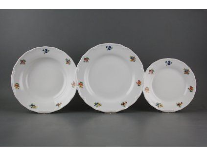 Talířová souprava Verona Vintage Flowers 24dílná ABB č. 1
