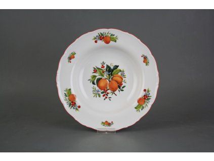 Talíř hluboký 23cm Ofélie Apricot FCL č. 1