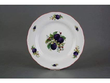 Talíř mělký 25cm Ofélie Plum FCL č. 1
