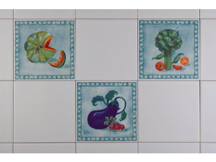 Sada obkladů 15x15cm 3dílná BASKETVEG WM č. 1